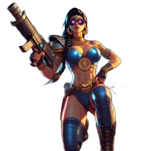 weapon, staff, concept art, comic book art transparent PNG cut-out