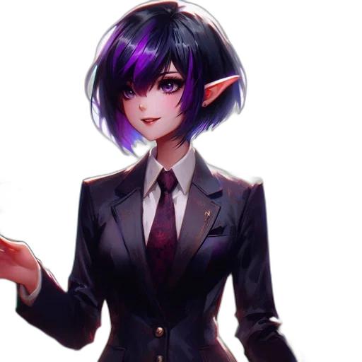 staff, face, jacket, fantasy art transparent PNG cut-out