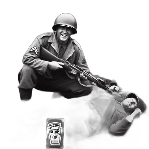 bottle, weapon, robot, jacket transparent PNG cut-out