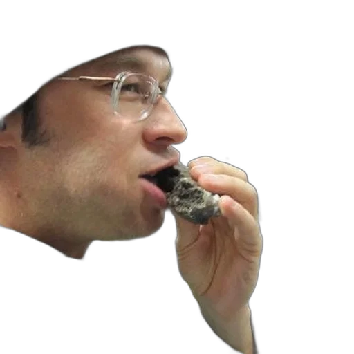 hat, staff, face, jewelry transparent PNG cut-out