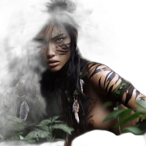 dragon, mask, creature, face transparent PNG cut-out