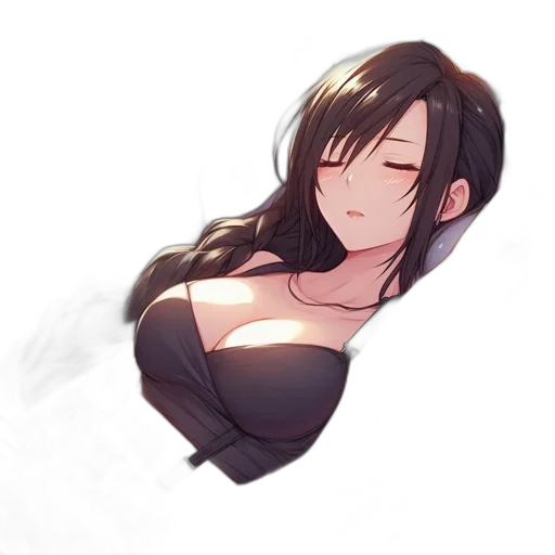 dress, staff, weapon, face transparent PNG cut-out