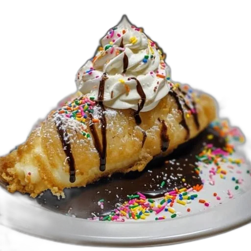food, crown, photorealistic, deep-fried transparent PNG cut-out