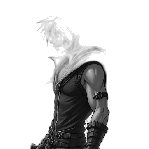 mask, jacket, weapon, sword transparent PNG cut-out