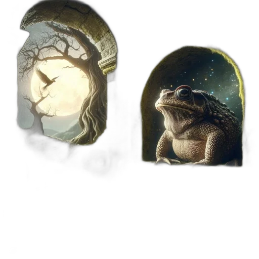 mask, dragon, hat, crown transparent PNG cut-out