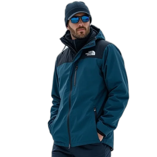 jacket, north, face, men transparent PNG cut-out
