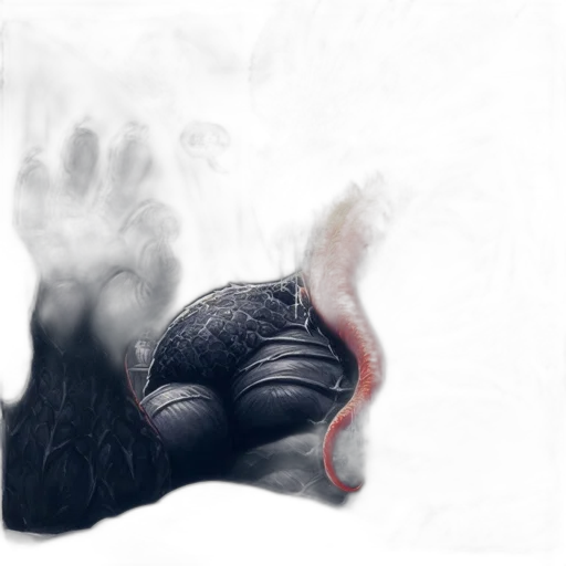 mask, dragon, creature, face transparent PNG cut-out