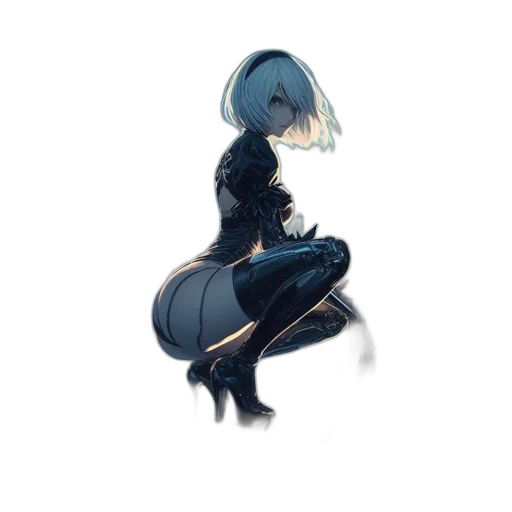 robot, dress, weapon, creature transparent PNG cut-out