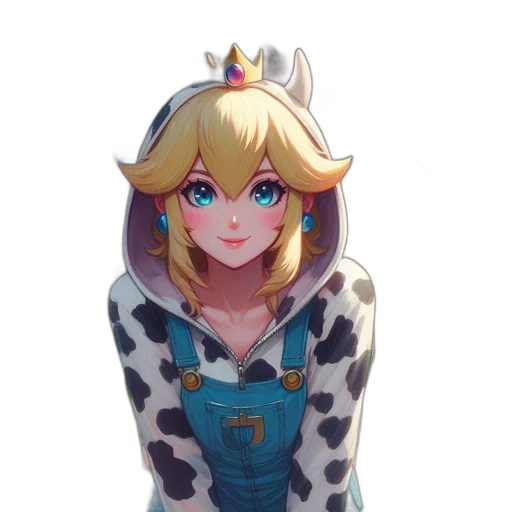 crown, dress, animal, face transparent PNG cut-out