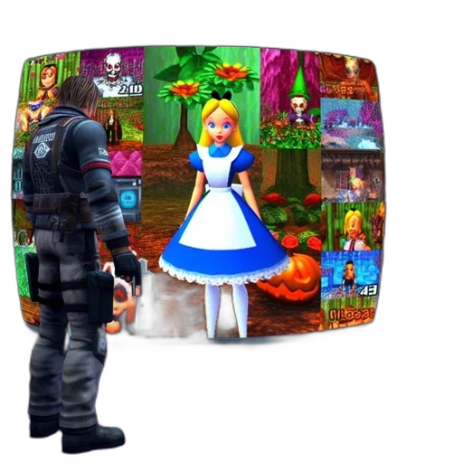 robot, dress, furniture, concept art transparent PNG cut-out