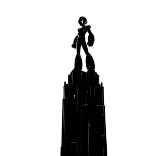 crown, robot, staff, sword transparent PNG cut-out
