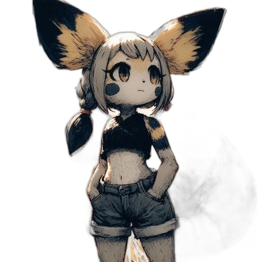 staff, mask, creature, animal transparent PNG cut-out