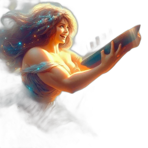 fantasy art, comic book art, concept art, photorealistic transparent PNG cut-out