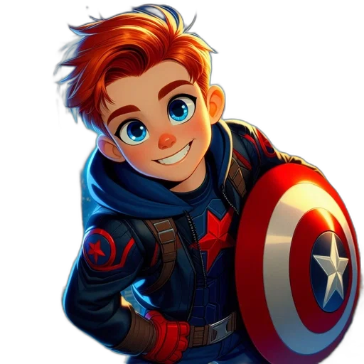 comic book art, concept art, cartoon, pixel art transparent PNG cut-out