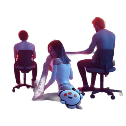 furniture, staff, robot, concept art transparent PNG cut-out