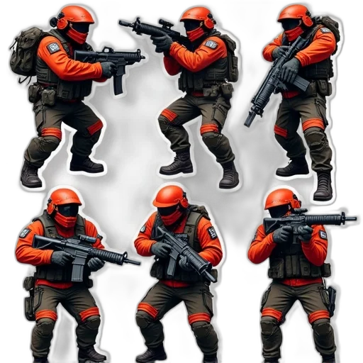 weapon, concept art, 3d render, pixel art transparent PNG cut-out