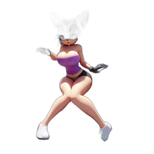 hat, dress, concept art, 3d render transparent PNG cut-out