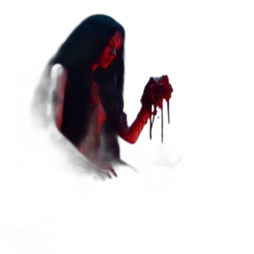 creature, mask, staff, face transparent PNG cut-out