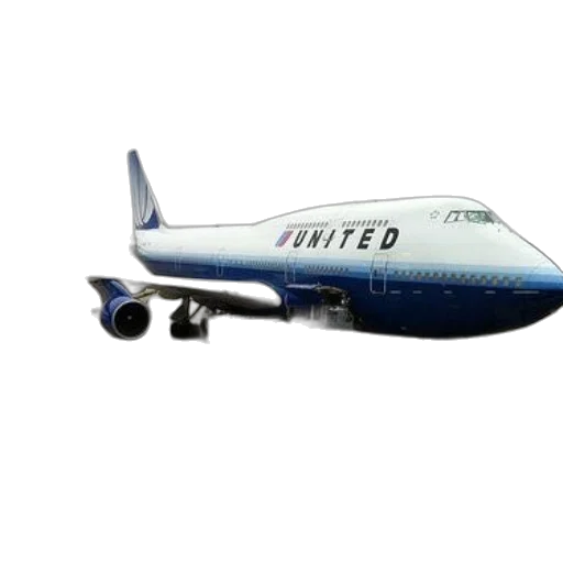 photorealistic, 3d render, united, airlines transparent PNG cut-out