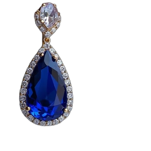 jewelry, crown, pair, lapis transparent PNG cut-out