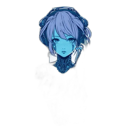 face, mask, crown, hair transparent PNG cut-out