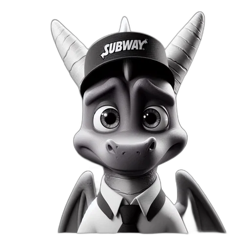 staff, animal, hat, dragon transparent PNG cut-out