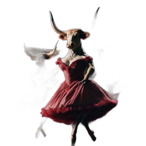 dress, animal, mask, creature transparent PNG cut-out