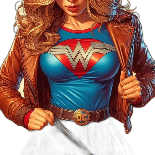 comic book art, concept art, fantasy art, cartoon transparent PNG cut-out