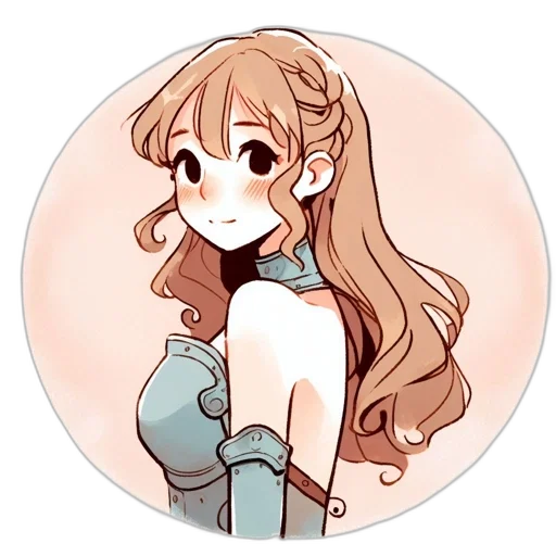 staff, crown, dress, anime transparent PNG cut-out