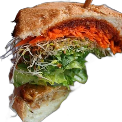 food, weapon, photorealistic, sandwich transparent PNG cut-out