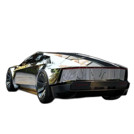 car, robot, 3d render, concept art transparent PNG cut-out