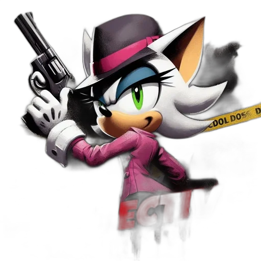 weapon, animal, staff, hat transparent PNG cut-out