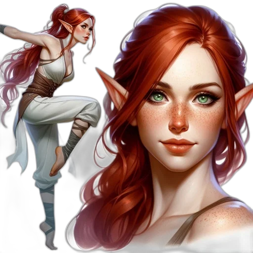fantasy art, concept art, comic book art, photorealistic transparent PNG cut-out