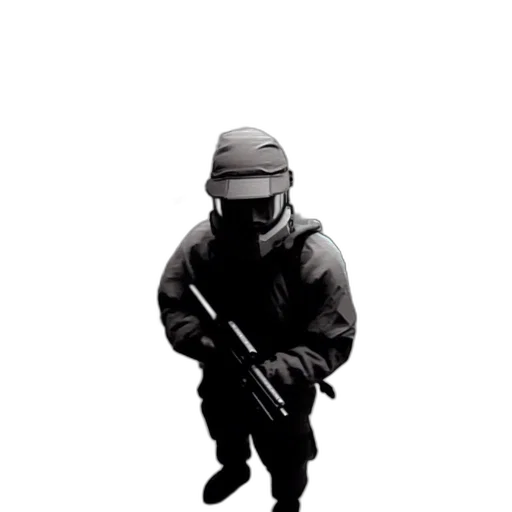 mask, weapon, jacket, staff transparent PNG cut-out