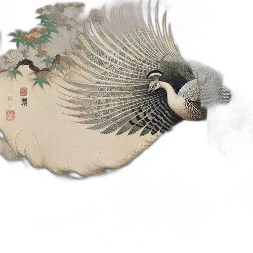 dragon, mask, hair, animal transparent PNG cut-out