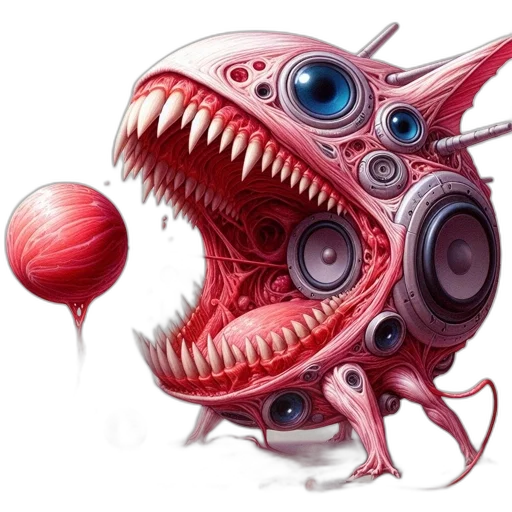 mask, creature, dragon, robot transparent PNG cut-out