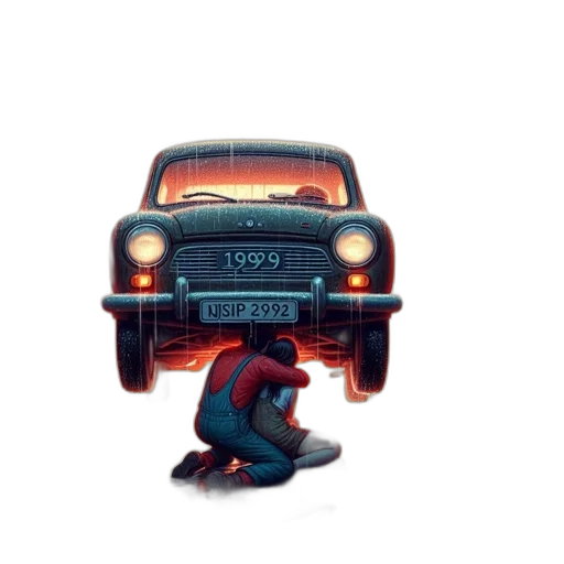 car, animal, robot, creature transparent PNG cut-out