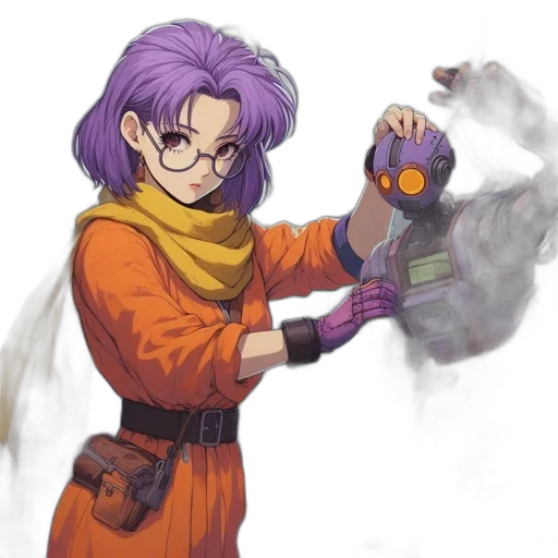 weapon, staff, jacket, concept art transparent PNG cut-out