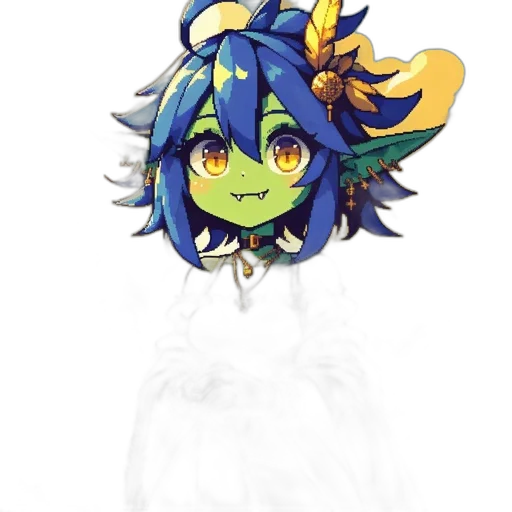 crown, creature, staff, dragon transparent PNG cut-out