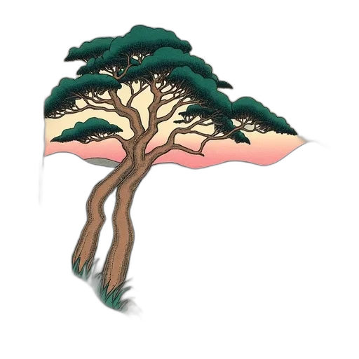 tree, umbrella, hair, crown transparent PNG cut-out