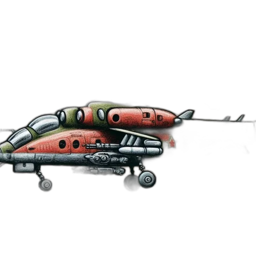 weapon, concept art, 3d render, watercolor transparent PNG cut-out