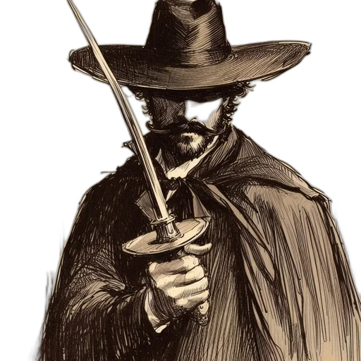 staff, hat, sword, weapon transparent PNG cut-out