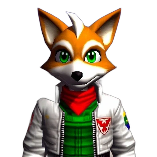 jacket, staff, animal, 3d render transparent PNG cut-out
