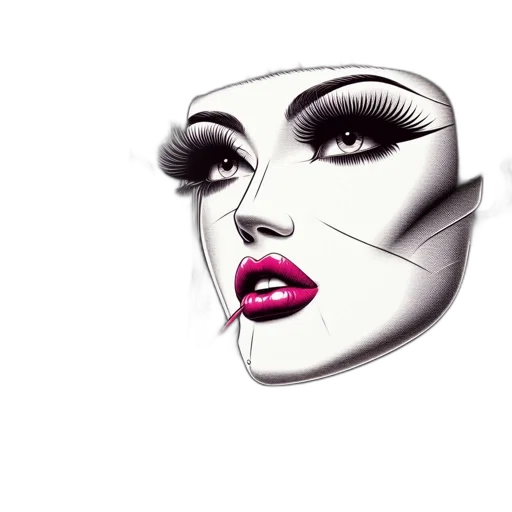 face, mask, crown, hat transparent PNG cut-out