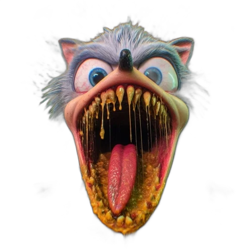 creature, mask, animal, face transparent PNG cut-out