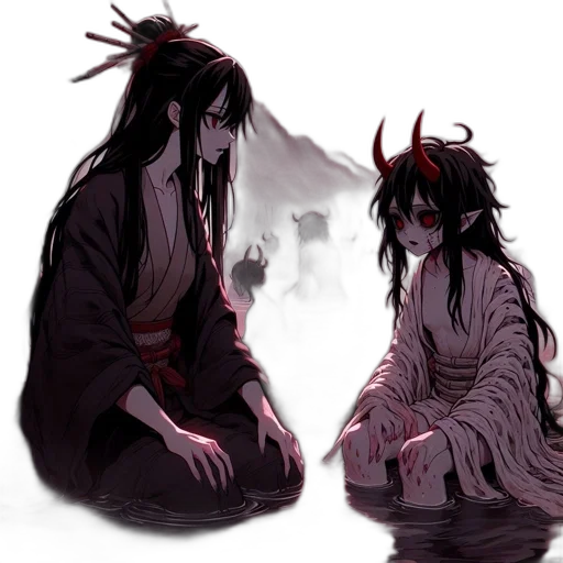 concept art, fantasy art, anime, pixel art transparent PNG cut-out