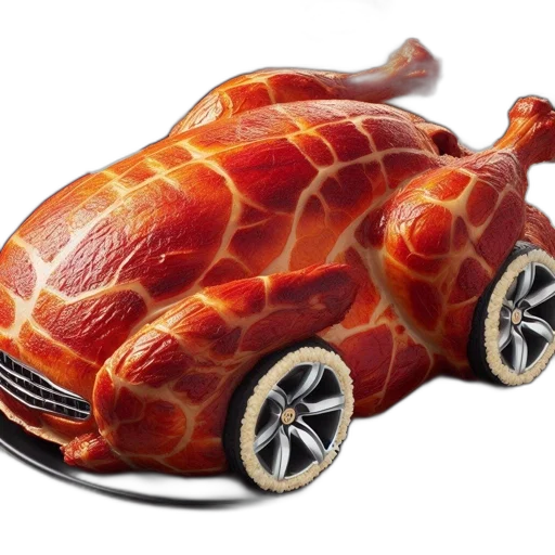 car, animal, food, shoes transparent PNG cut-out