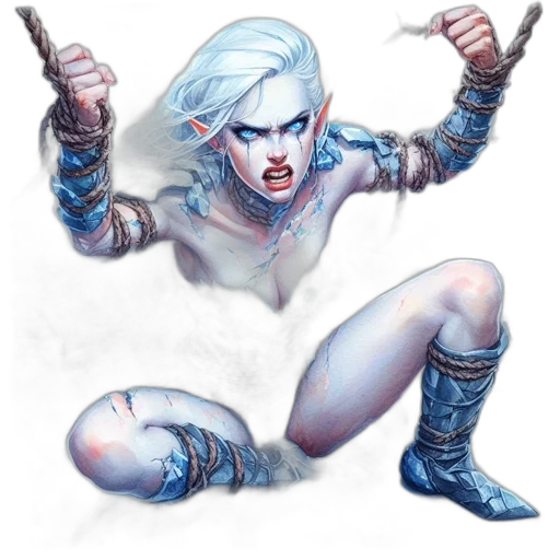 fantasy art, concept art, comic book art, pixel art transparent PNG cut-out