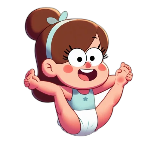 staff, face, creature, cartoon transparent PNG cut-out