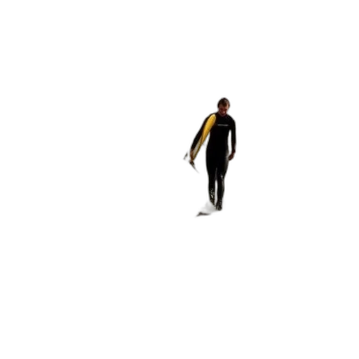 jacket, staff, robot, creature transparent PNG cut-out